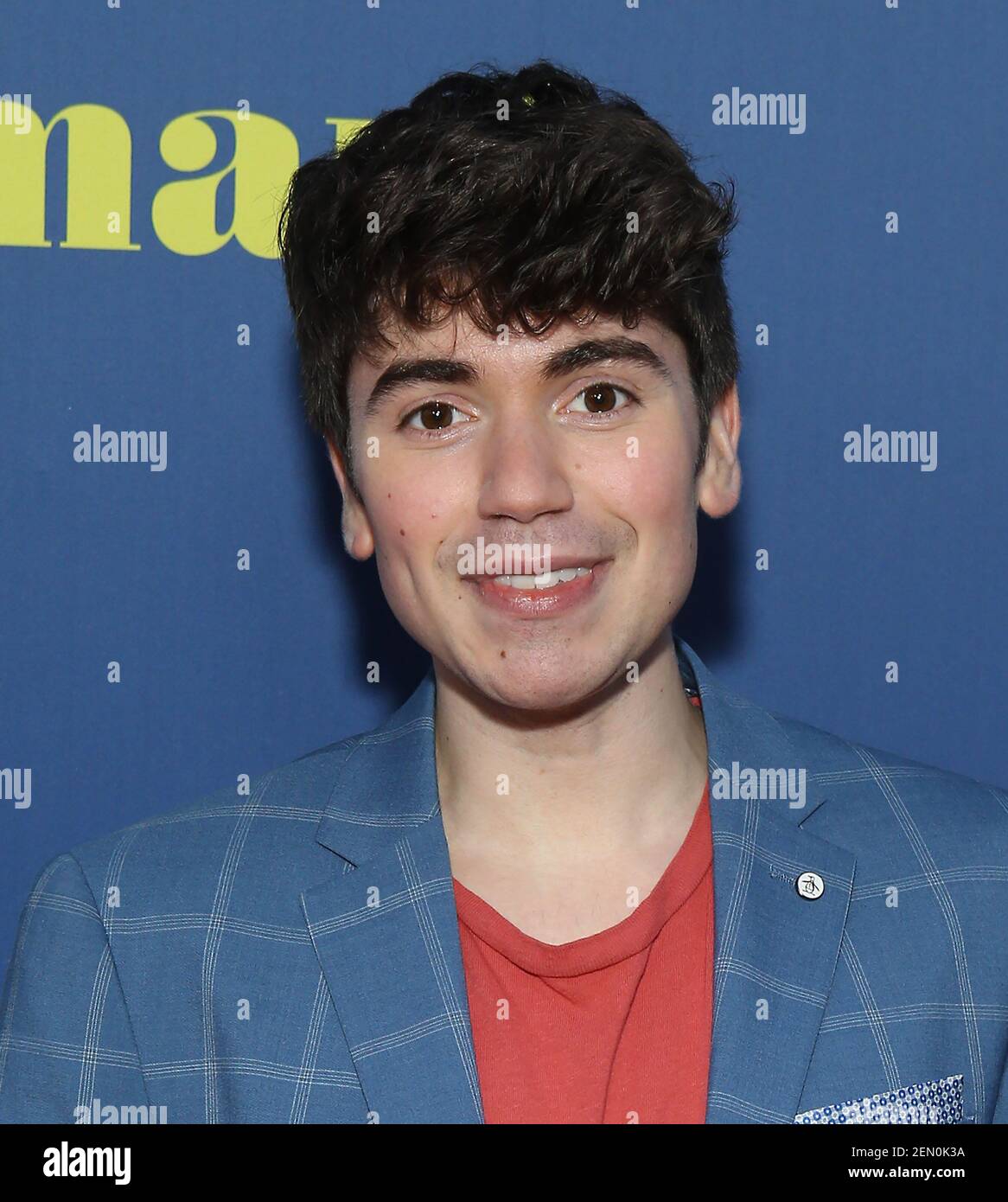 Noah Galvin attends the Los Angeles screening of BookSmart held at The