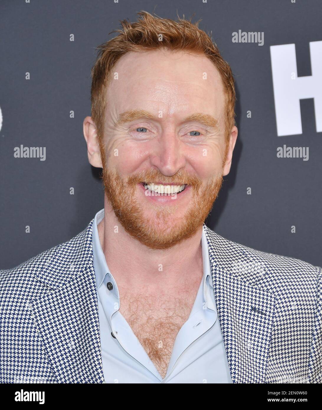 Tony Curran arrives at HBO Films' "Deadwood" Los Angeles Premiere held