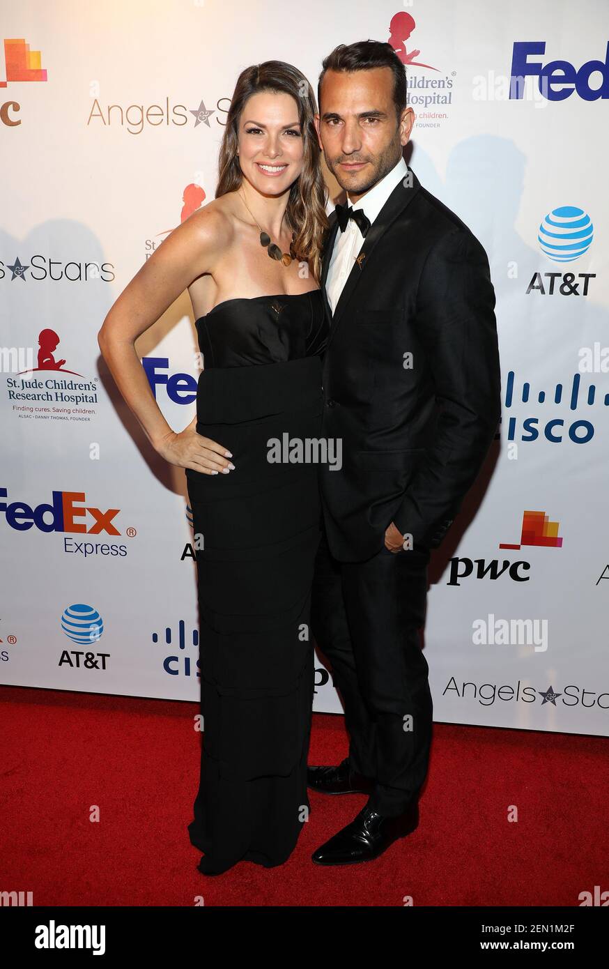 MIAMI, FL - MAY 18: Veronica Schneider and Enrique Palacios are seen during  the FedEx/St. Jude
