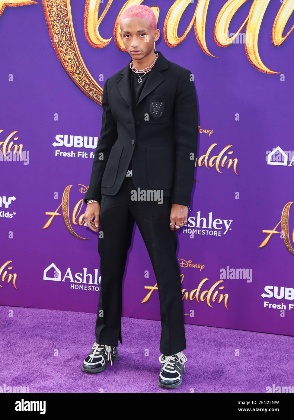 Paris, France. 02nd Oct, 2023. Jaden Smith attending the Louis Vuitton SS  24 show during Paris Fashion Week on October 2, 2023 in Paris, France.  Photo by Julien Reynaud/APS-Medias/ABACAPRESS.COM Credit: Abaca Press/Alamy