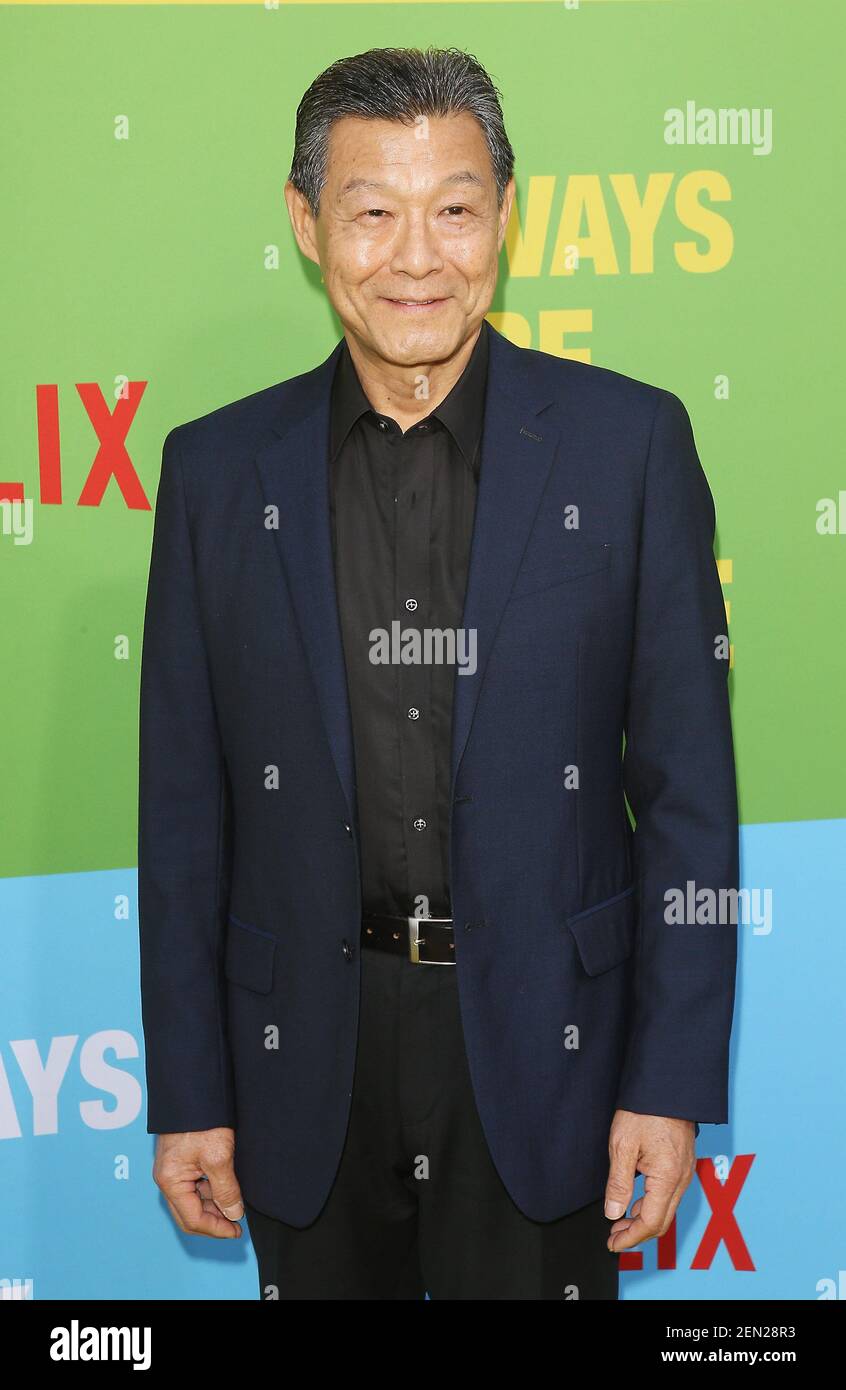James Saito arrives to the Los Angeles premiere of ÔAlways Be My MaybeÕ