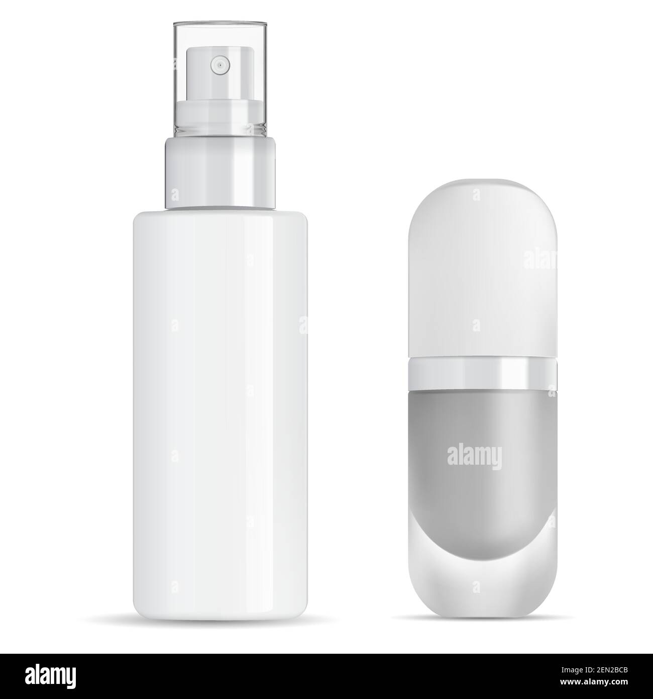 Spray cosmetic bottle. Foundation package mockup. Mist pump container  blank. Makeup foundation bottle glass for commercial or advertising. Parfum  frag Stock Vector Image & Art - Alamy