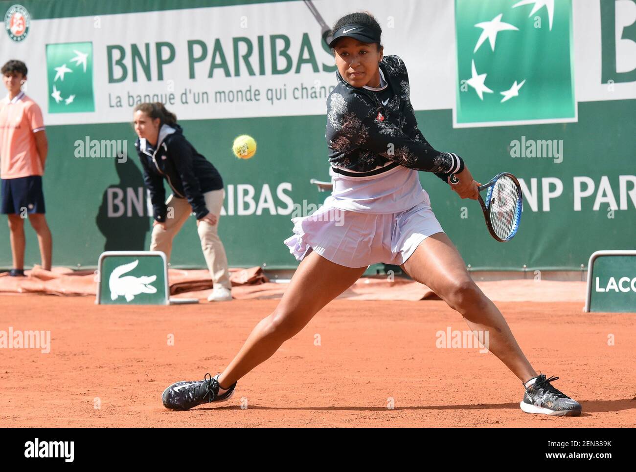 Japanese Tennis Star Naomi Osaka Takes Editorial Stock Photo - Stock Image