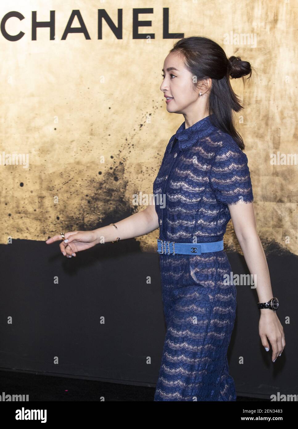 Taiwanese actress Ariel Lin, attends a photocall for the Fashion Brand CHANEL  Paris-New York 2018'19 Metiers d'Art show in Seoul, South Korea on May 28,  2019. (Photo by: Lee Young-ho/Sipa USA Stock