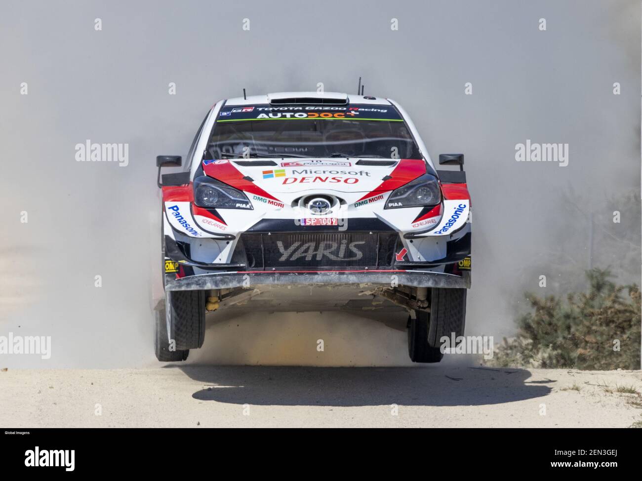 Vieira Do Minho 06 01 2019 Rally Portugal 2019 Ss 11 Third Of The Second Of The Rally Of Portugal 2019 Held In Vieira Do Minho Jari Matti Latvala Accompanied By Mikka