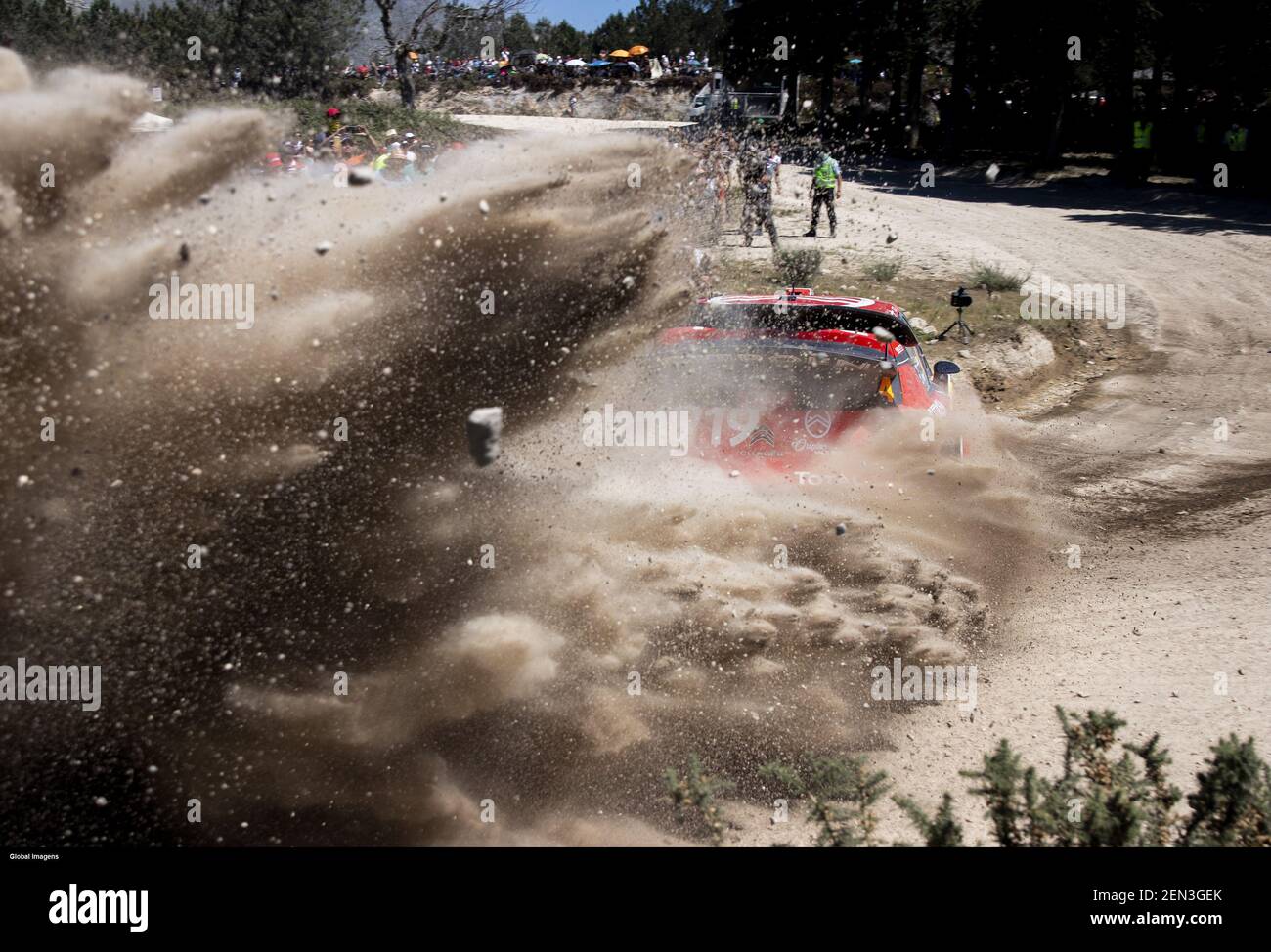 Vieira Do Minho 06 01 2019 Rally Portugal 2019 Ss 11 Third Of The Second Of The Rally Of Portugal 2019 Held In Vieira Do Minho Esapekka Lappi Accompanied By Janne Ferm Behind