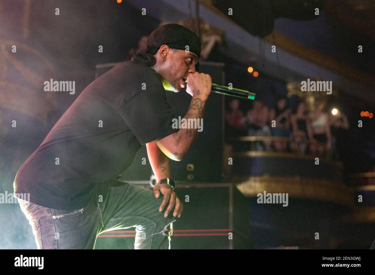 Ski Mask the Slump God (Stokeley Goulbourne) during the Death Race For Love  Tour at The Rave on May, 31 2019, in Milwaukee, Wisconsin (Photo by Daniel  DeSlover/Sipa USA Stock Photo - Alamy