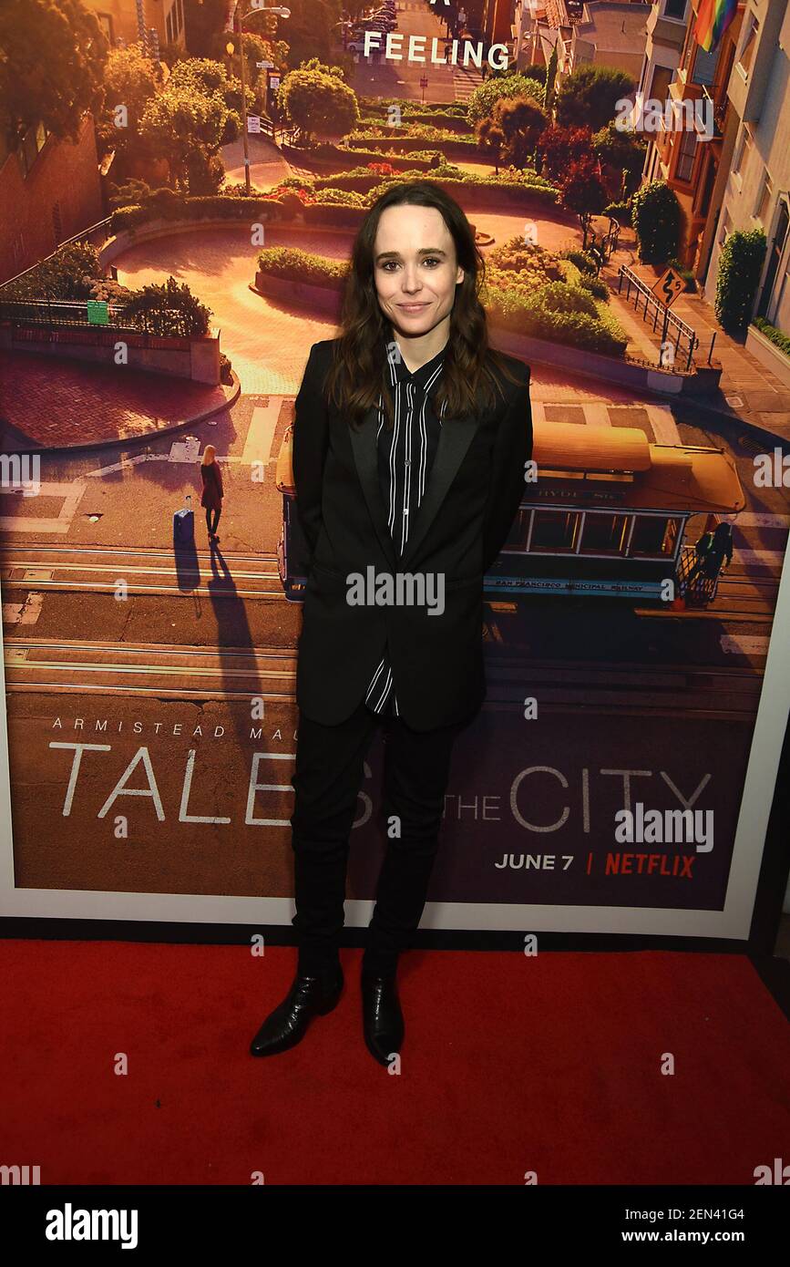 Actor Ellen Page Attends Armistead Maupins Tales Of The City New York 