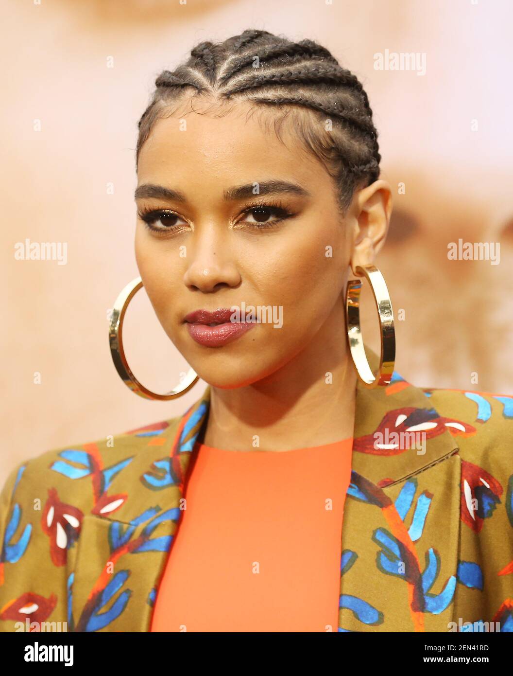 Alexandra Shipp arrives to the World premiere of Jonas Brothers Chasing