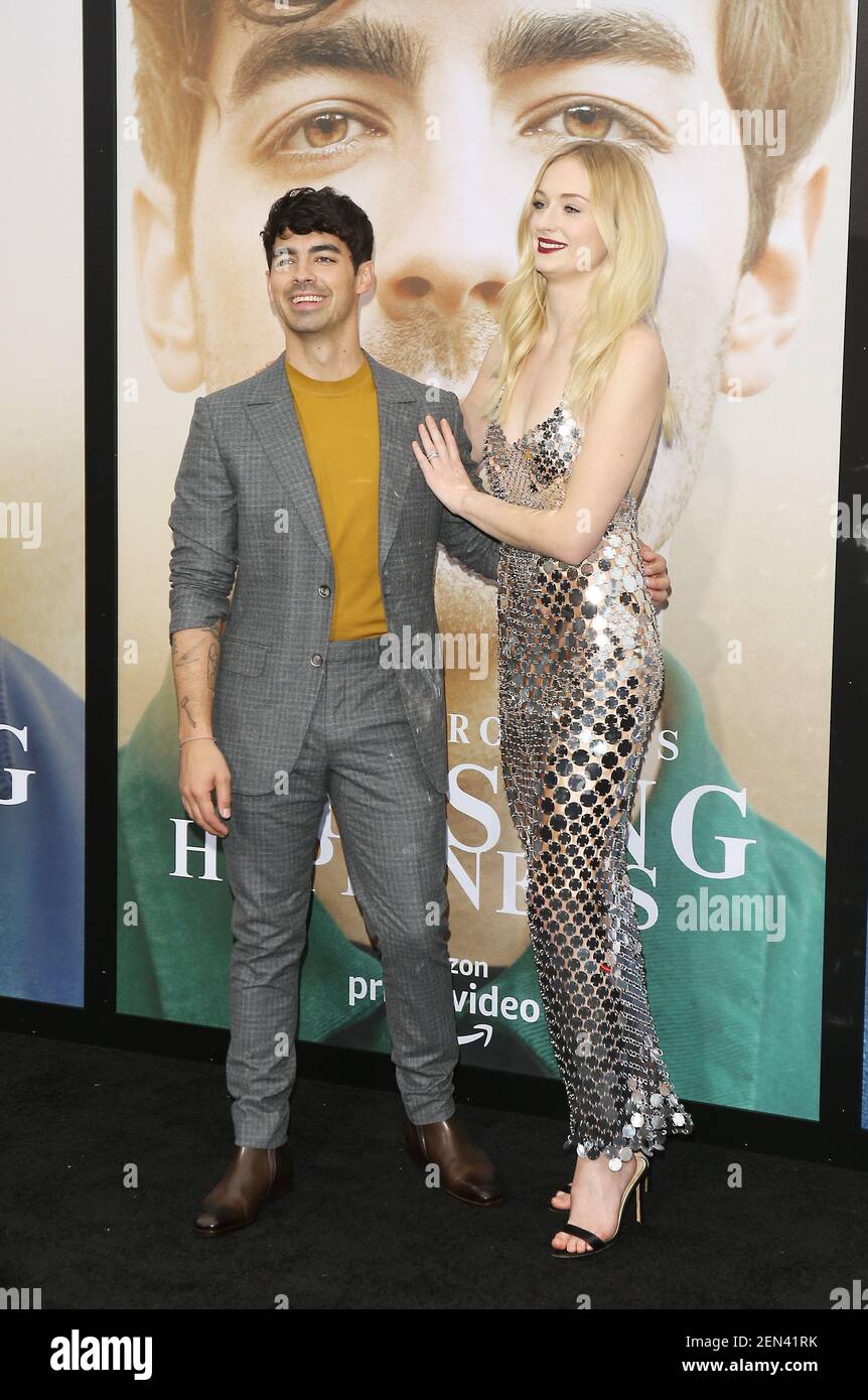 Joe Jonas and Sophie Turner arrive to the World premiere of Jonas