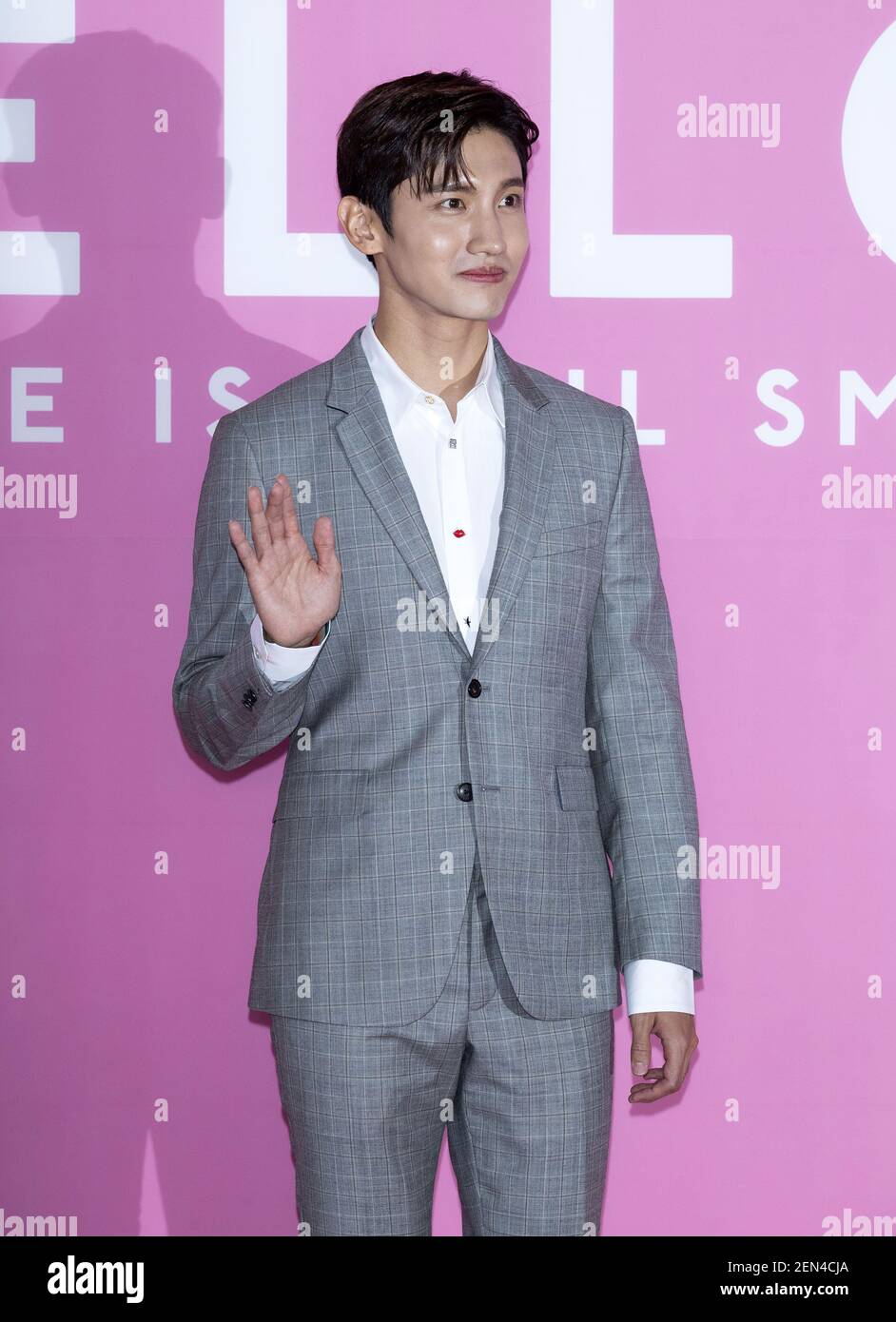 5 June 2019 - Seoul, South Korea : South Korean singer Max Changmin, member  of K-Pop duo TVXQ, attends a photo call for the DDP 5 year Anniversary  'Hello, My Name is