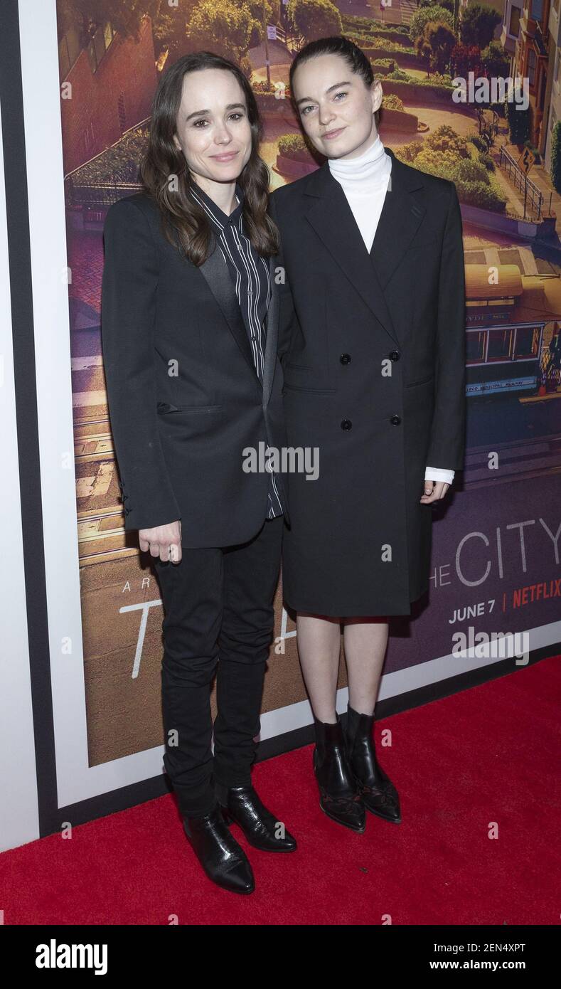 Ellen Page And Emma Portner Attends Tales Of The City New York Premiere At Metrograph Photo By Lev Radin Pacific Press Sipa Usa Stock Photo Alamy