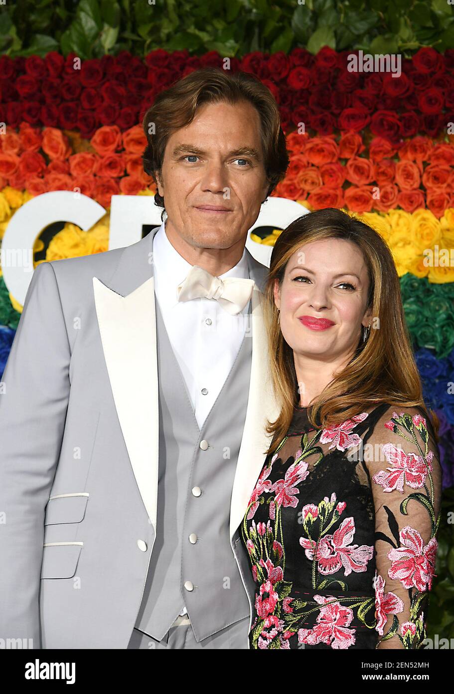 Michael Shannon and wife Kate Arrington attends the 2019 Tony Awards on
