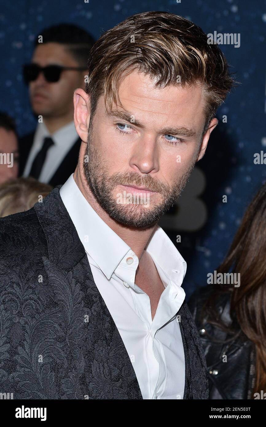 Chris Hemsworth attends the “Men In Black International” World