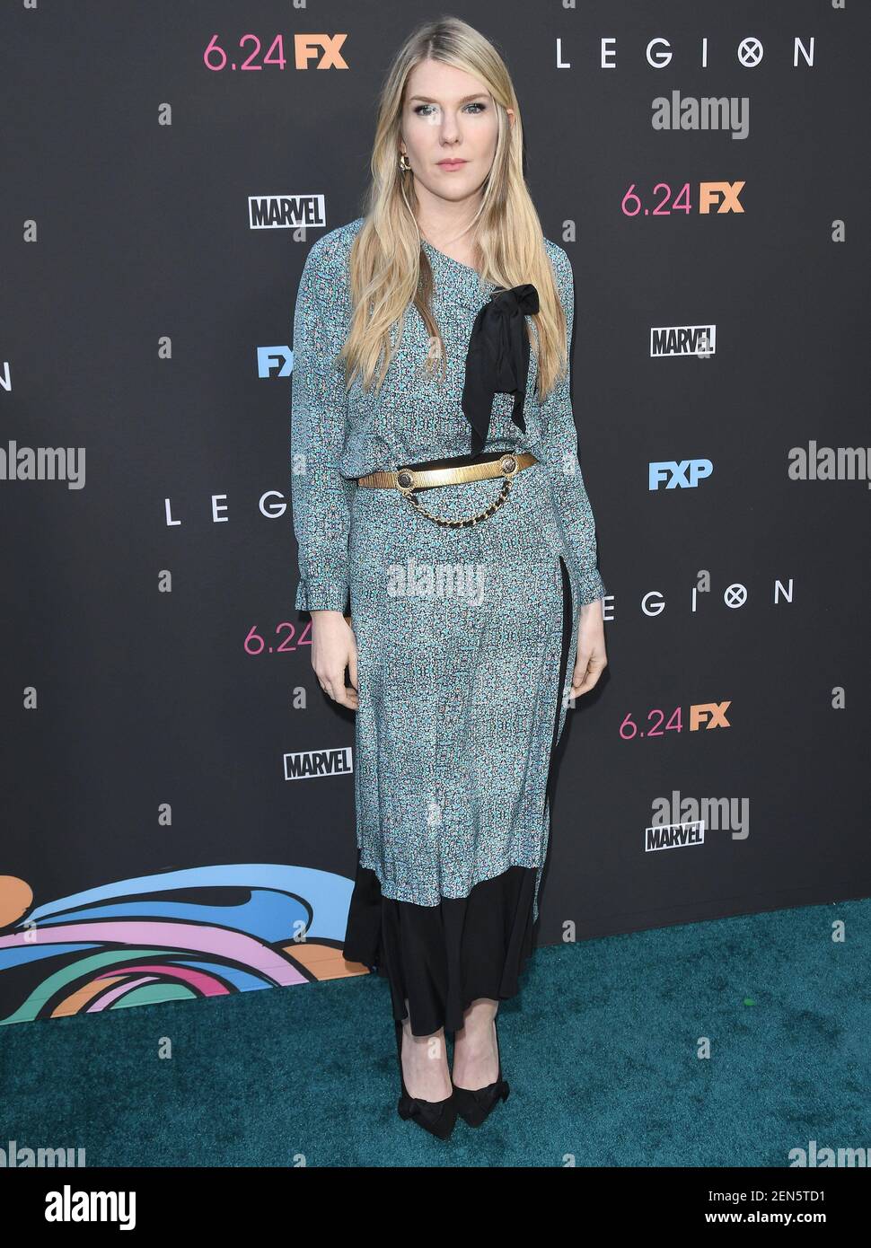 Lily Rabe arrives at FX's LEGION Season 3 Los Angeles Premiere held at ...