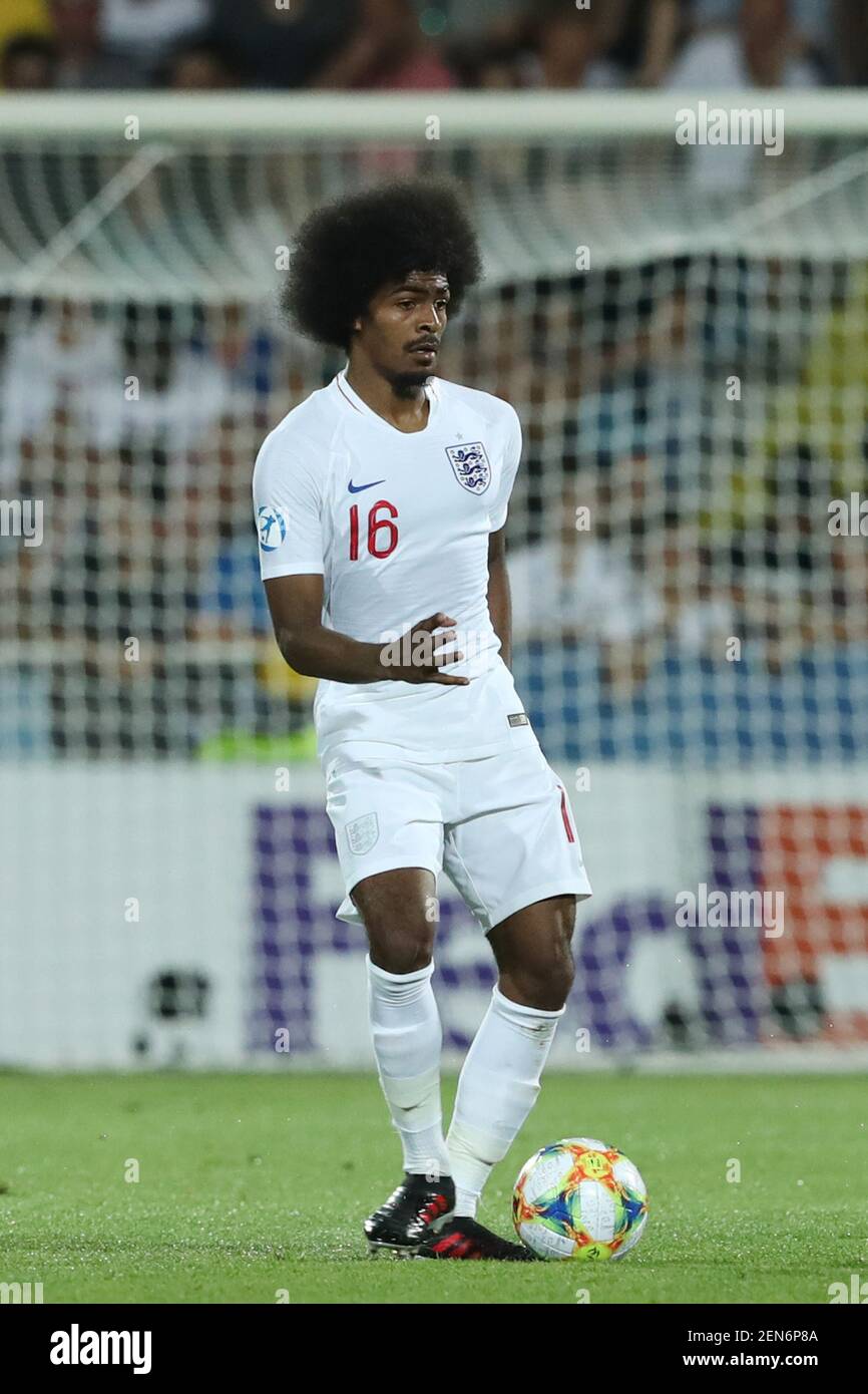 Hamza Choudhury Of England In Action Cesena 18 06 2019 Stadio Dino hamza-choudhury-of-england-in-action-cesena-18-06-2019-stadio-dino