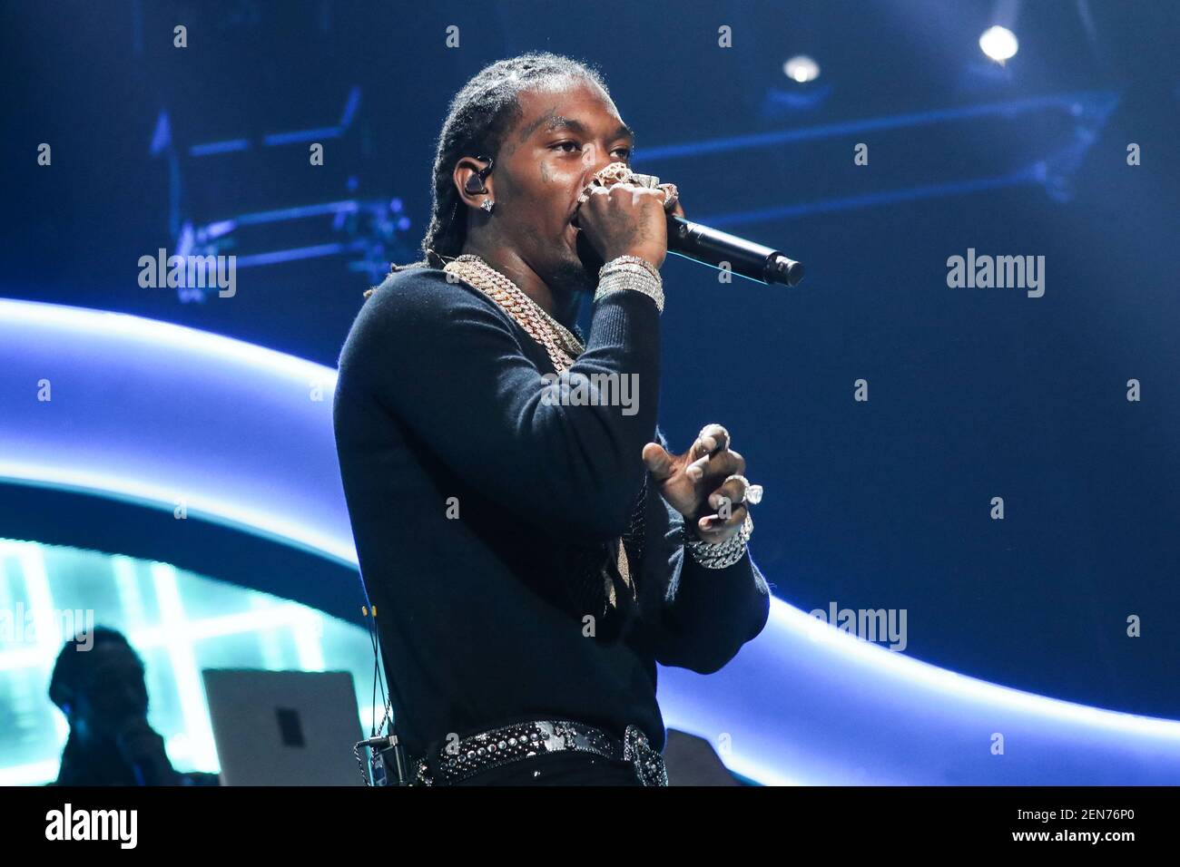 LOS ANGELES, CALIFORNIA, USA - JUNE 22: Rapper Offset of Migos performs ...