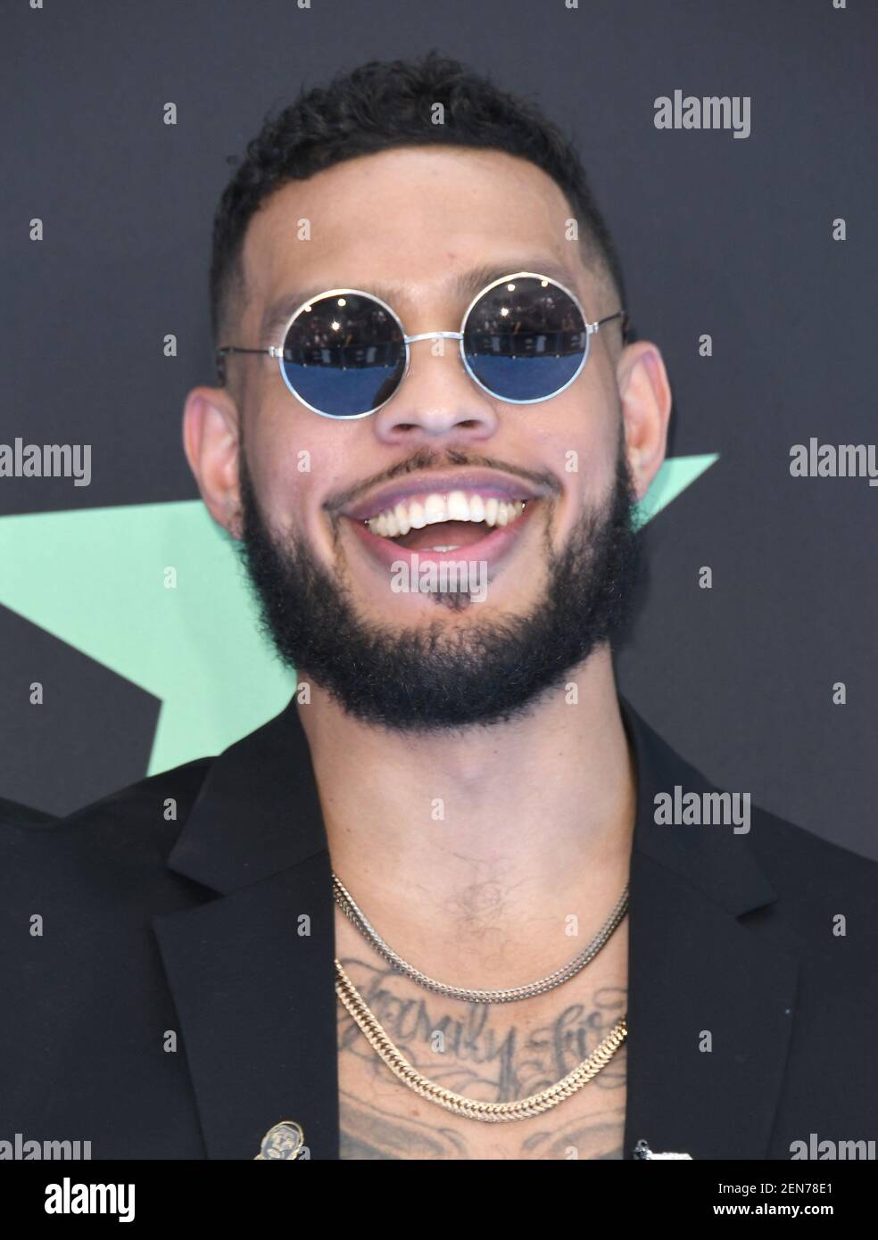 Sarunas Jackson at the 2019 BET Awards held at Microsoft Theater on June 23, 2019 in Los Angeles
