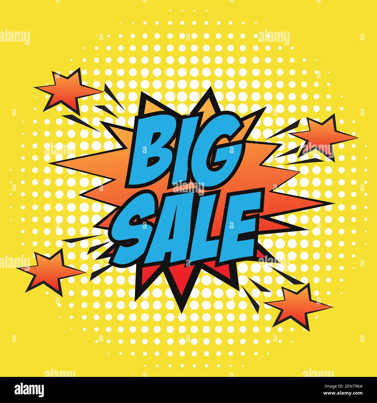 banner in speech bubble pop art style. vector illustration Stock Vector