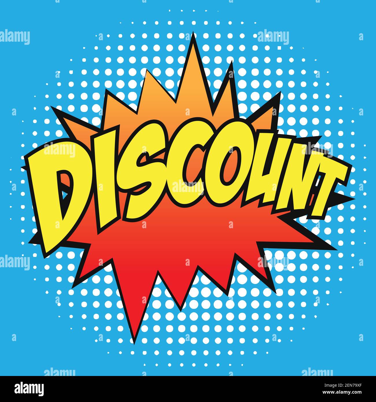 banner in speech bubble pop art style. vector illustration Stock Vector
