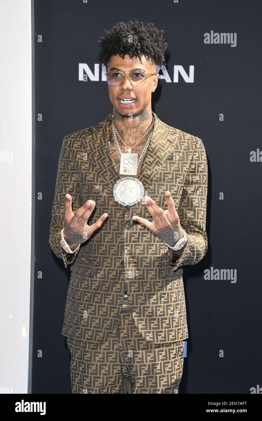 Blueface at the 2019 BET Awards held at Microsoft Theater on June 23