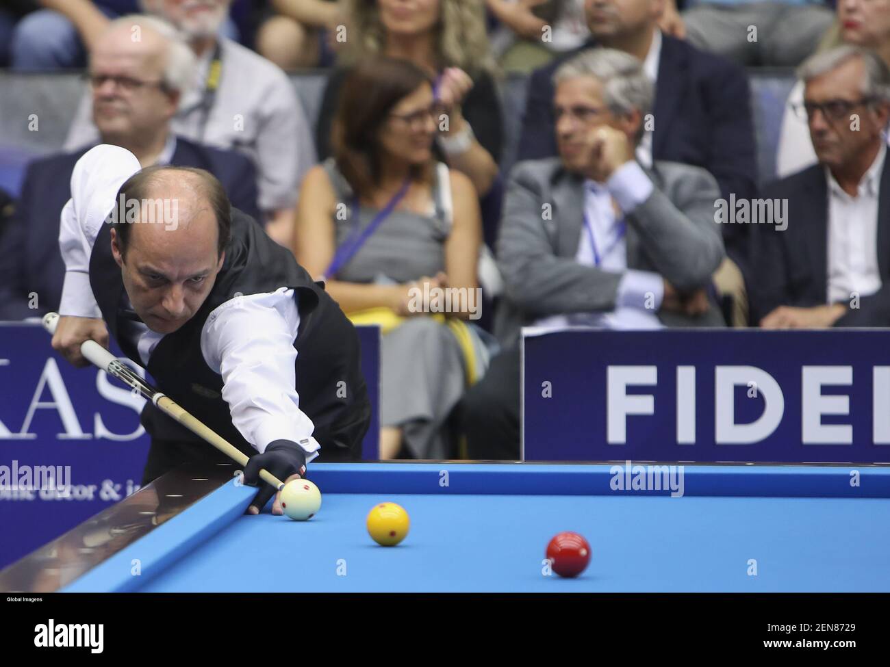 Porto, 06/30/2019 - This afternoon, at the Dragão Caixa Pavilion, the final  of the Europa Cup of 3-Table Pool Clubs between FC Porto and BC Baulois  took place. Daniel Sanchez (FÃ¡bio Poço /