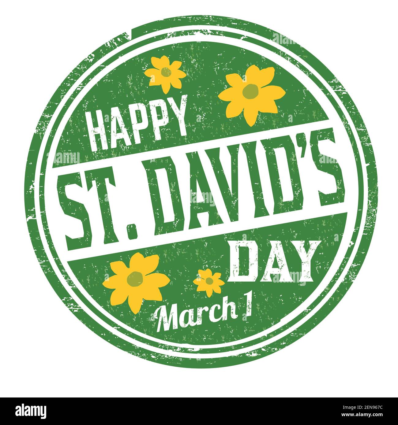 St davids day celebration Cut Out Stock Images & Pictures Alamy