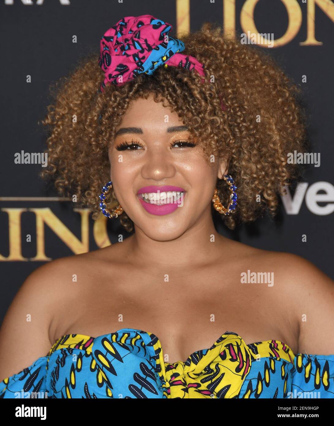 Courtney Quinn arrives at the Disney's THE LION KING World Premiere