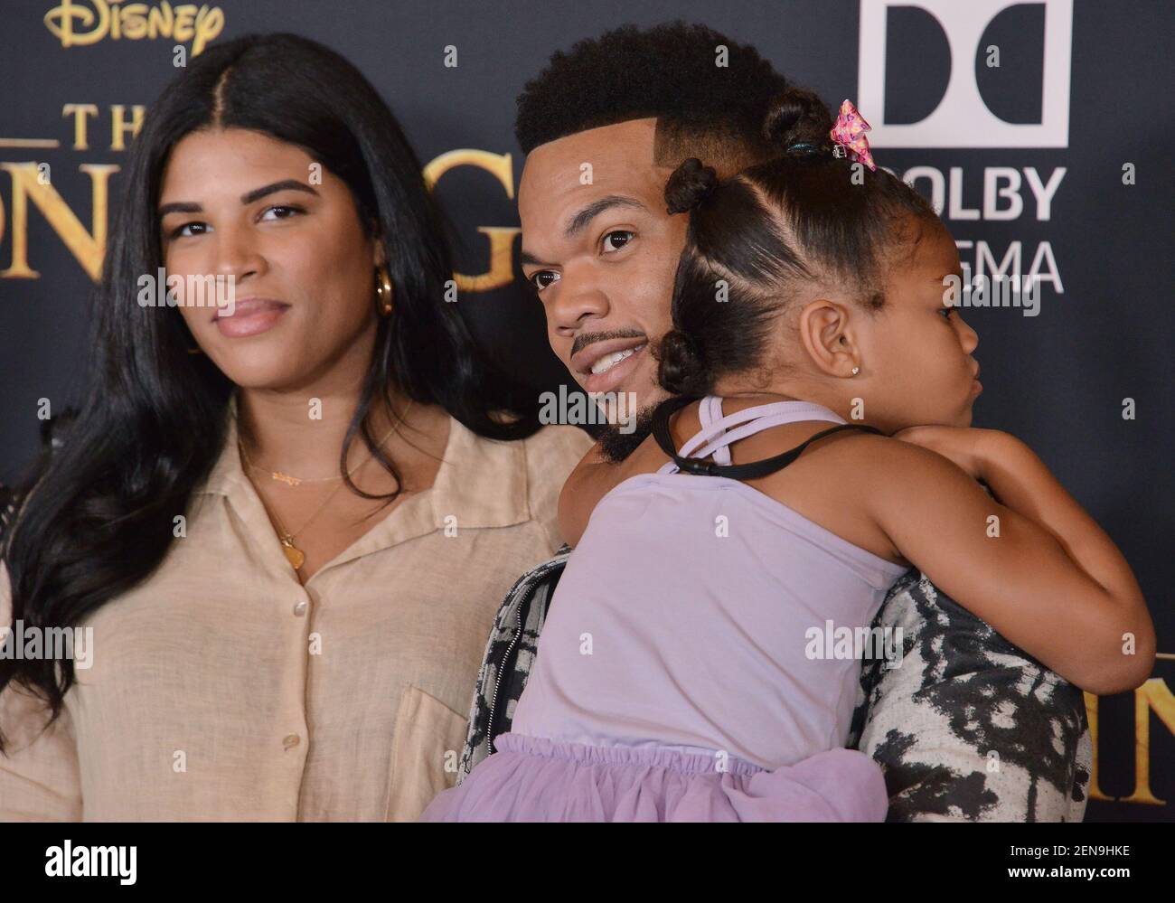 Chance The Rapper and Family at the Disney's THE LION KING World ...