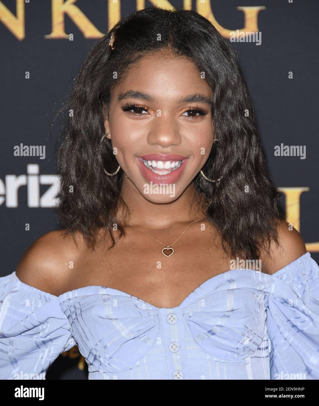 Teala Dunn arrives at the Disney&rsquo;s THE LION KING World Premiere held at