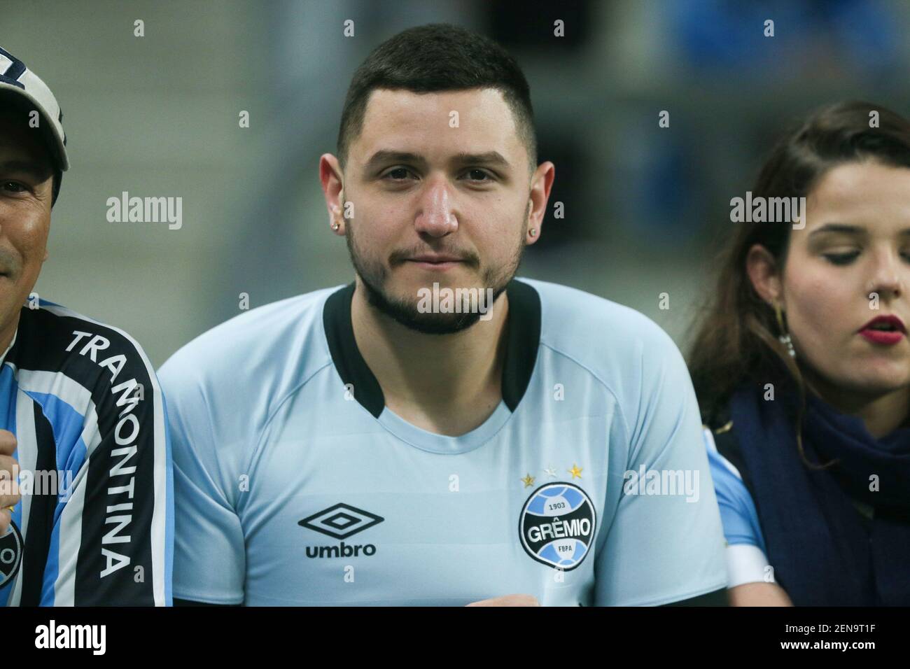 Porto Alegre Rs 10 07 2019 Gremio X Bahia Fans During Gremio X Bahia This Game Is Valid For The Quarterfinals Of The 2019 Brazil Cup Held This Wednesday 10 At The