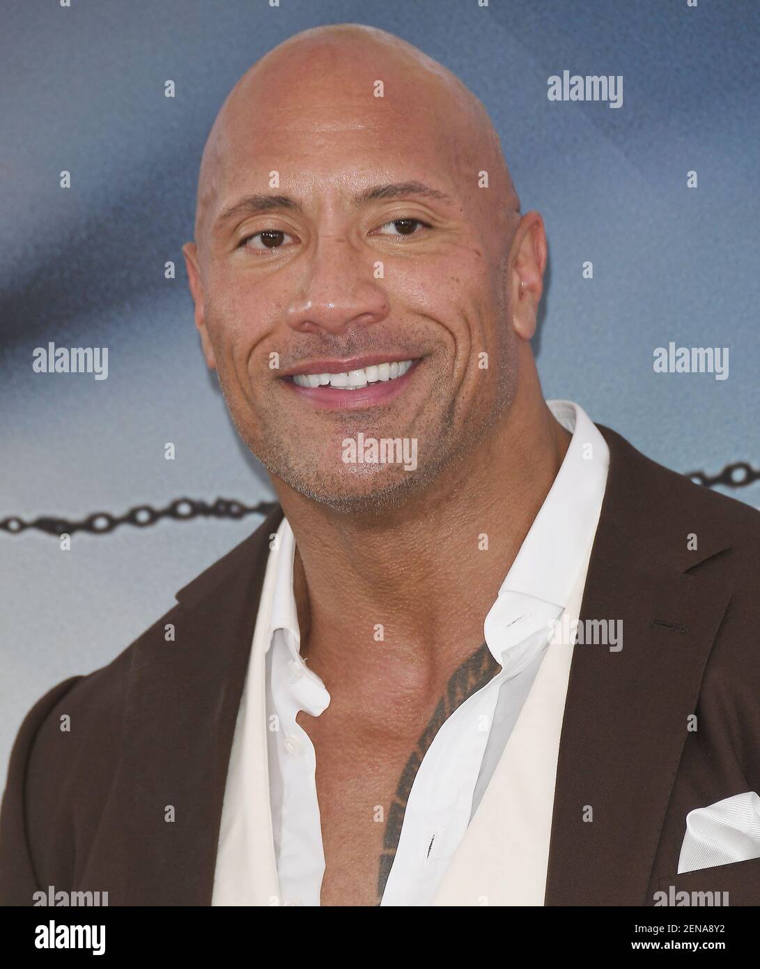 Dwayne Johnson arrives at the FAST & FURIOUS Presents HOBBS & SHAW ...