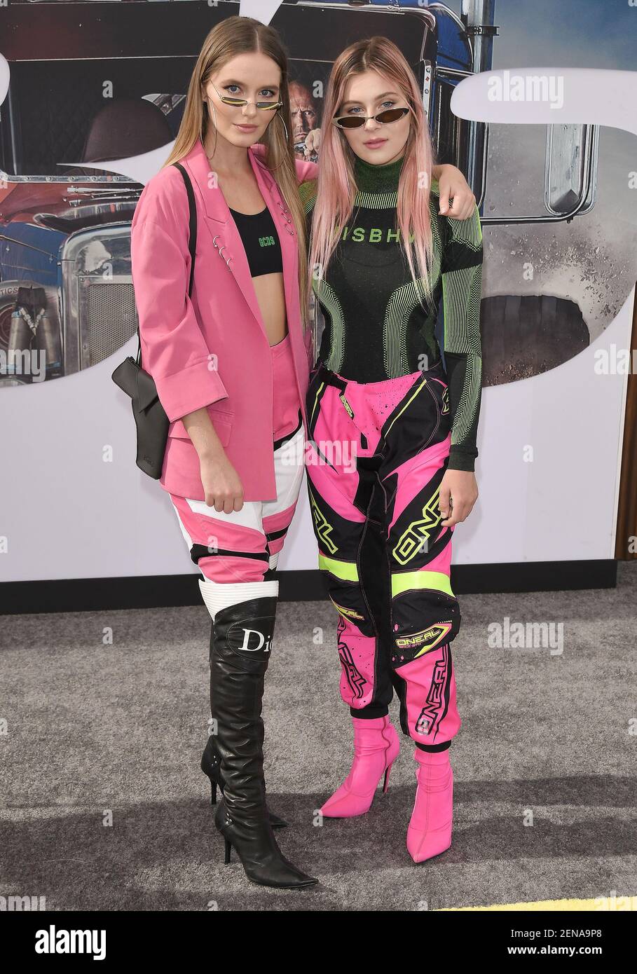 (LR) Bahari Ruby Carr and Natalia Panzarella at the FAST & FURIOUS