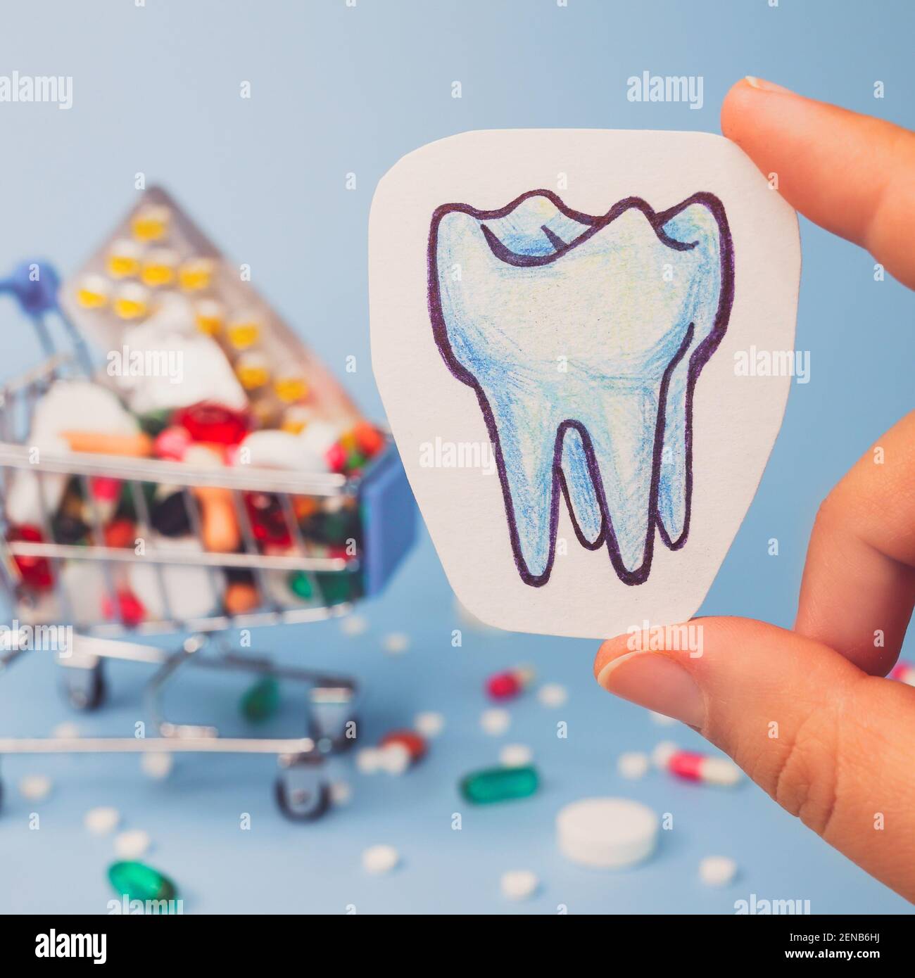 Prevention of dental caries with help of minerals and vitamins in