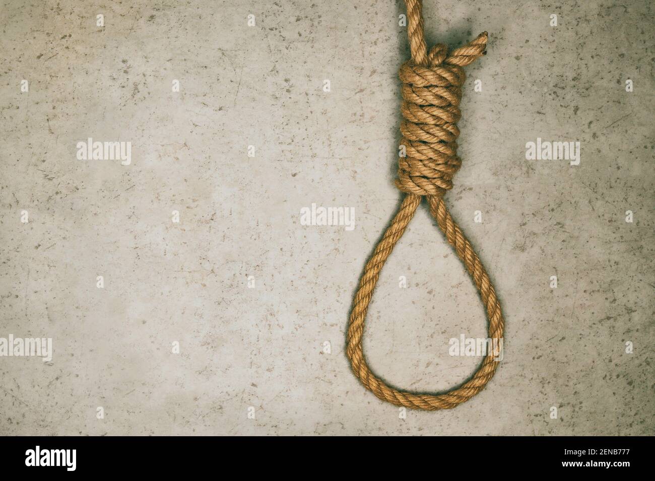 Hanging noose rope hi-res stock photography and images - Page 7 - Alamy