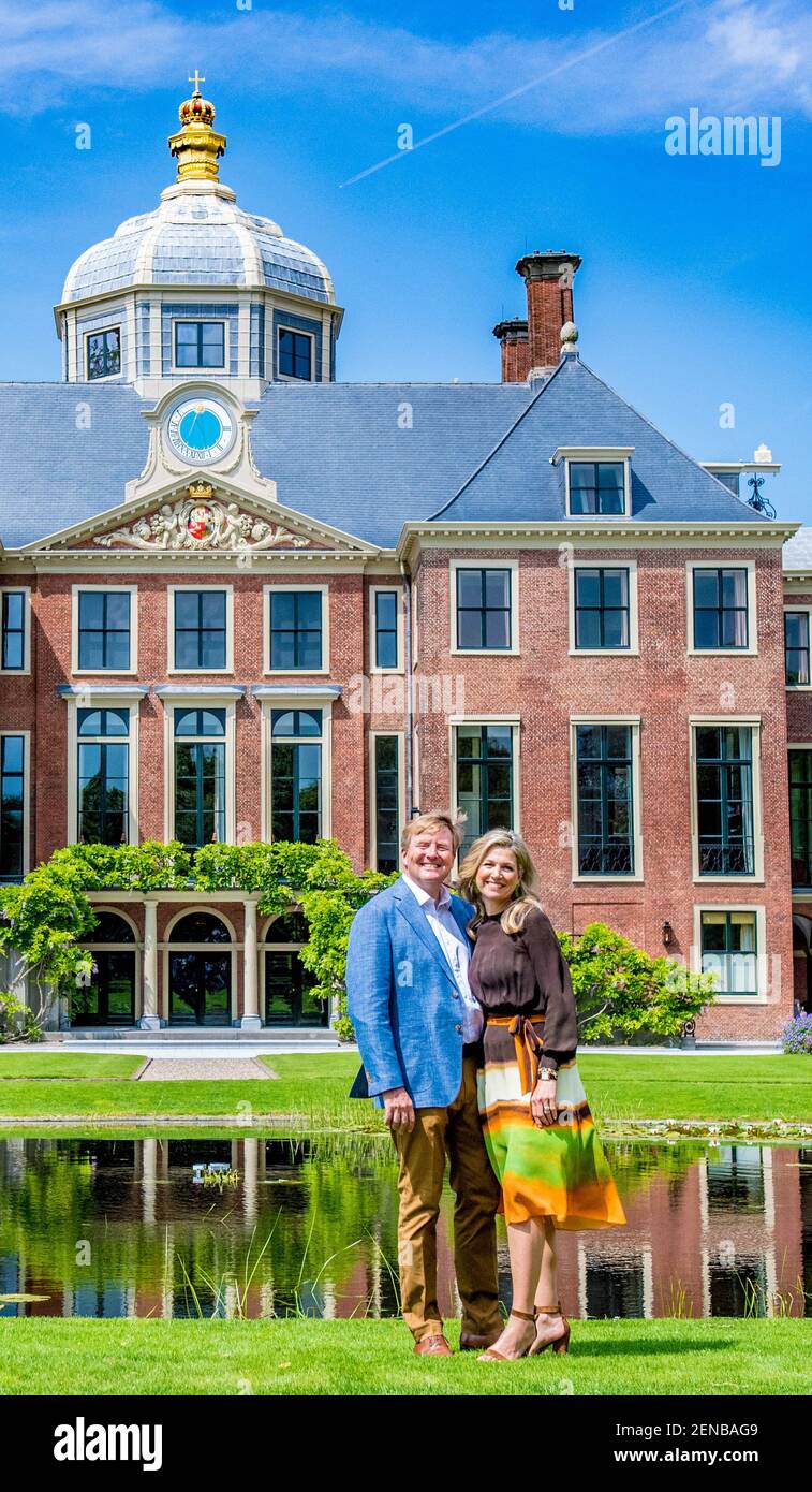 King Willem-Alexander and Queen Maxima during the annual summer photo ...
