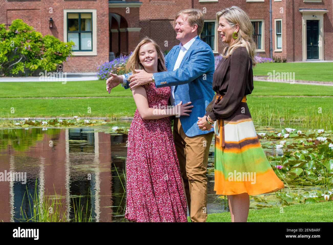 King Willem-Alexander and Queen Maxima with Princess Ariane during the ...