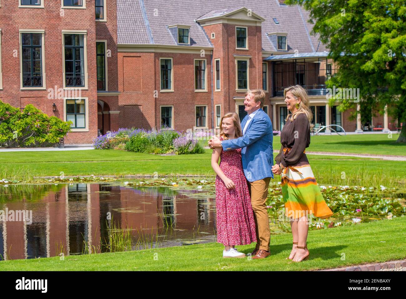 King Willem-Alexander and Queen Maxima with Princess Ariane during the ...