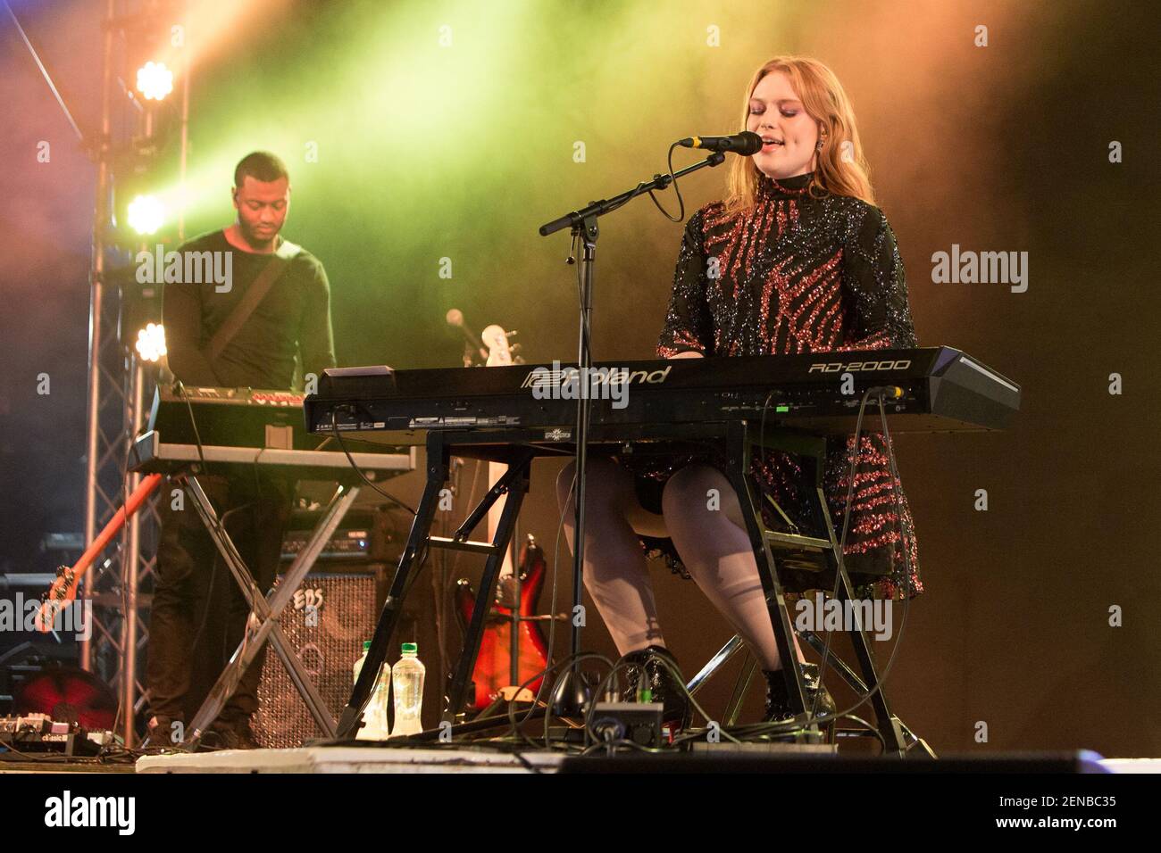English singer/songwriter Freya Ridings performs at the Henham Park ...