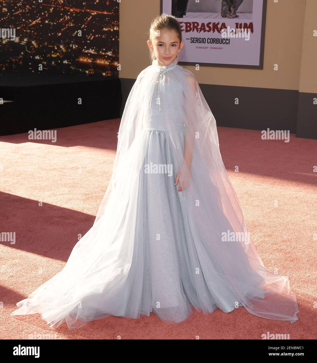 Julia Butters arrives at the ONCE UPON A TIME...IN HOLLYWOOD World