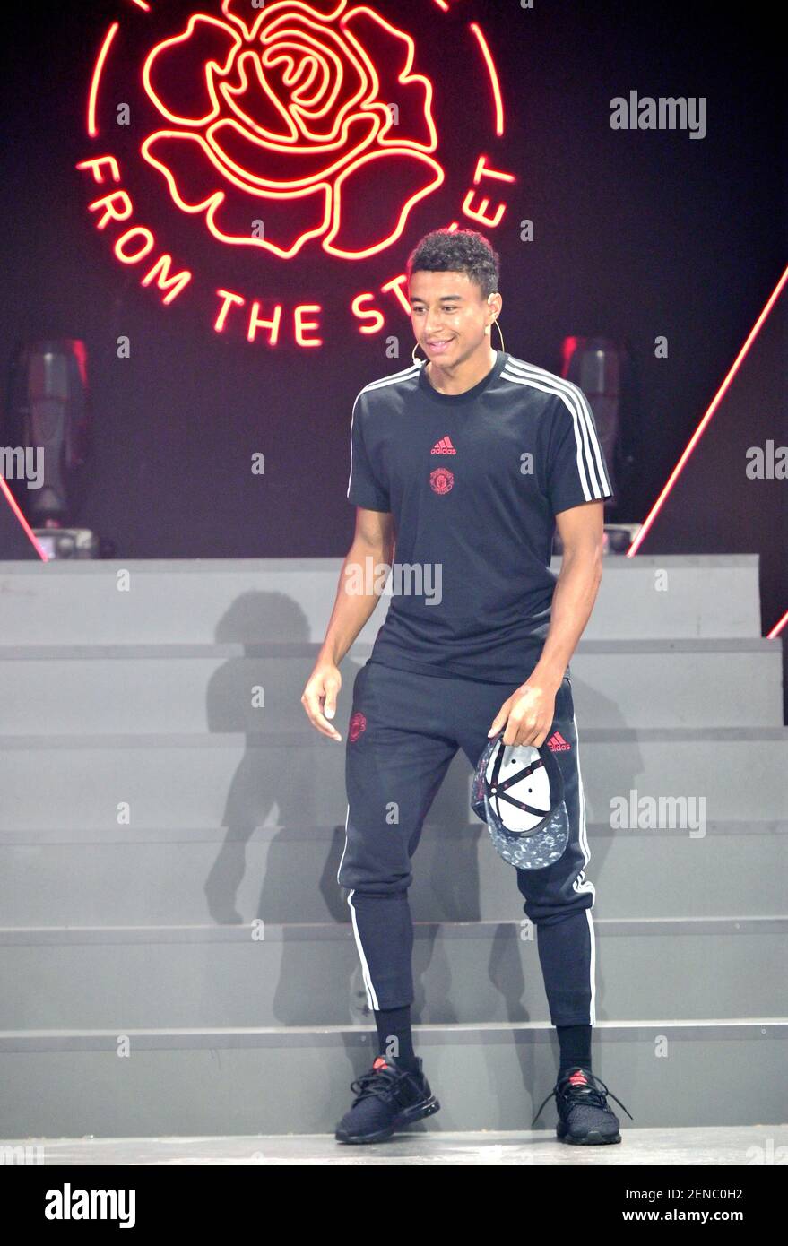 Jesse Lingard of Manchester United F.C. of Premier League attends a  promotional event for adidas during 2019 pre-season tour in Shanghai,  China, 23 July 2019. (Photo by Ye liangjun - Imaginechina/Sipa USA