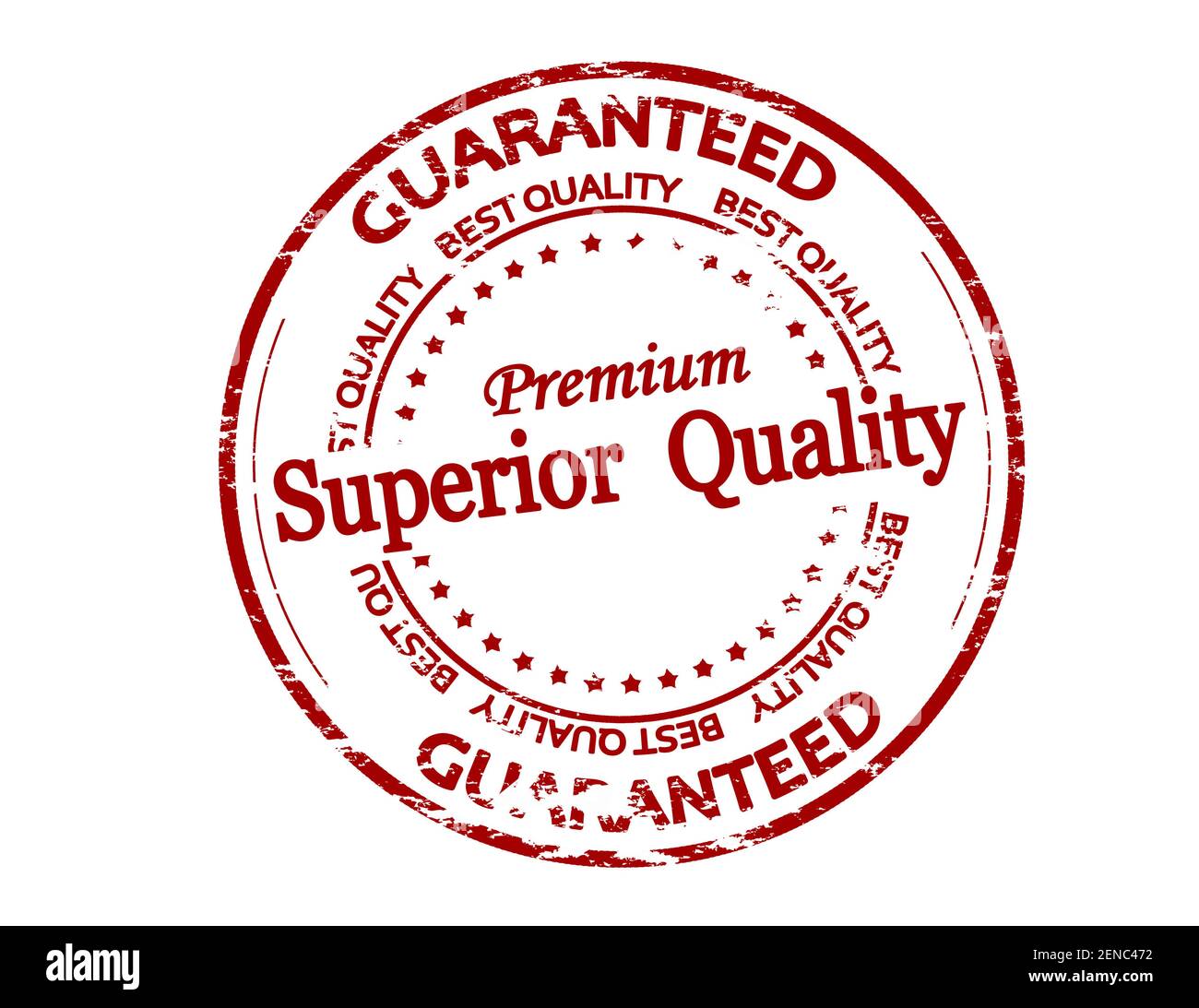 Rubber stamp with text superior quality inside, vector illustration Stock Photo