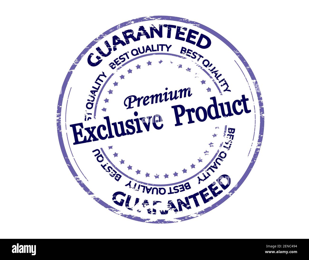 Rubber stamp with text exclusive product inside, vector illustration Stock Photo