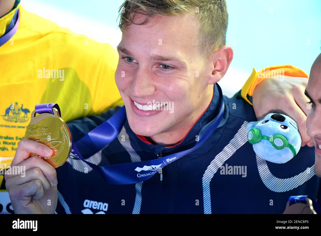 DRESSEL Caeleb USA Gold Medal Men's 100m Freestyle Final Gwangju South ...