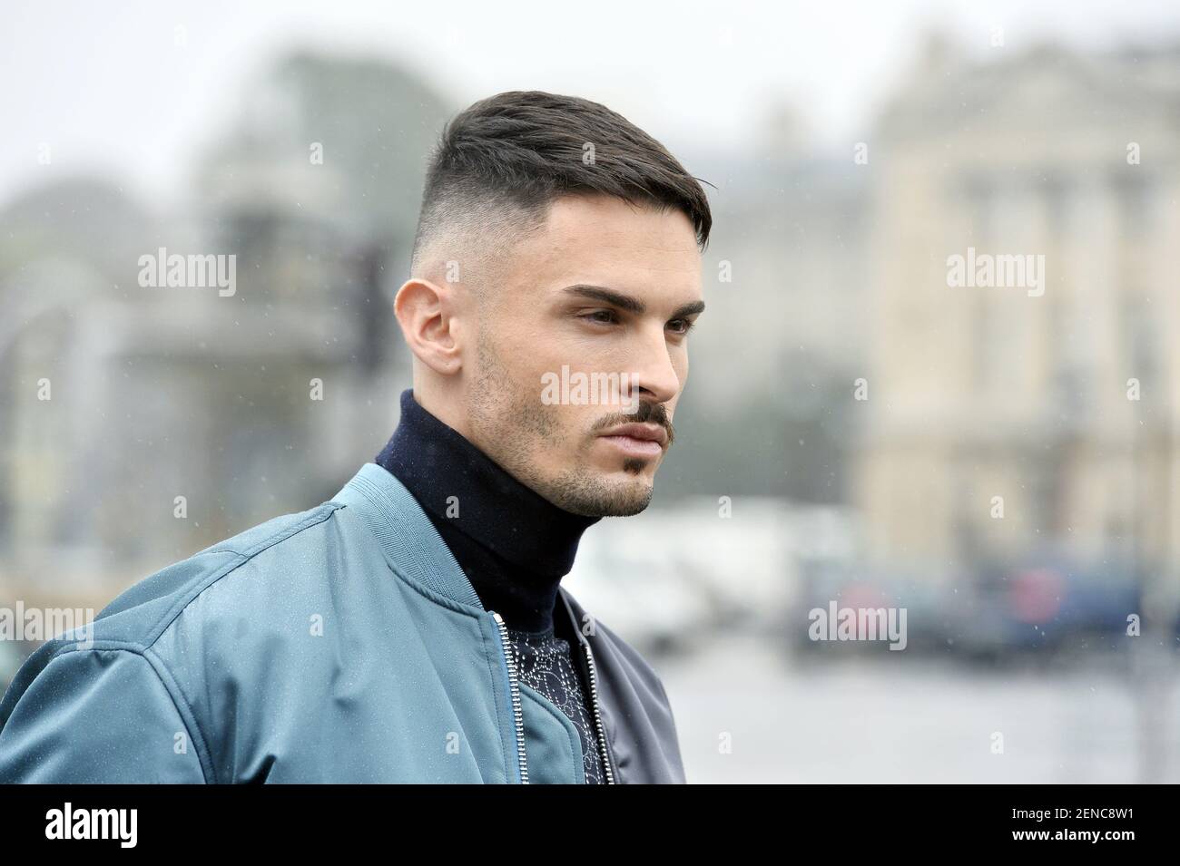 Baptiste Giabiconi at DIOR - Paris Fashion Week - France Stock
