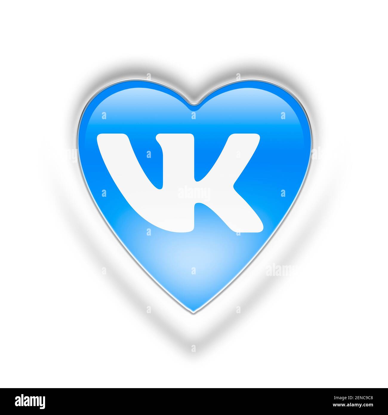 VK VKontakte logo Stock Photo - Alamy