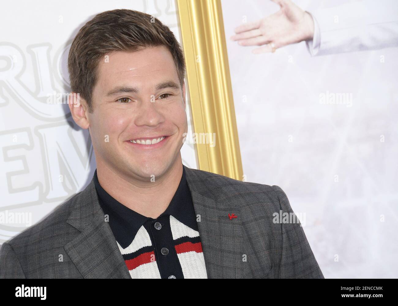 Adam DeVine arrives at the HBO Series THE RIGHTEOUS GEMSTONES Los