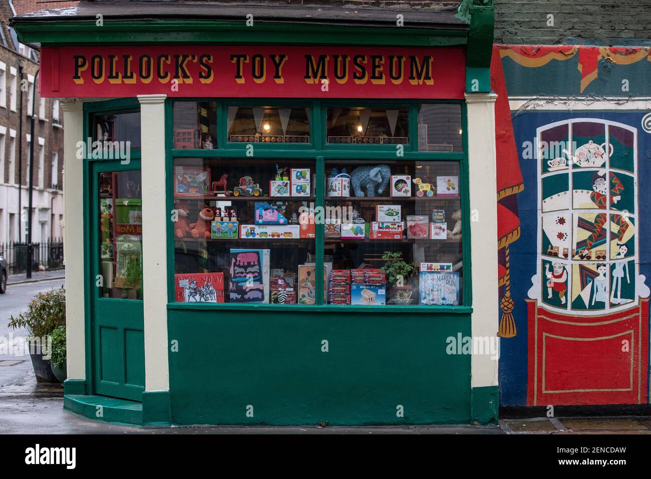 Pollock's Toy Shop and Museum in Bloomsbury, London which has launched a  crowdfunder to rescue the business from permanent closure, London, UK Stock  Photo - Alamy