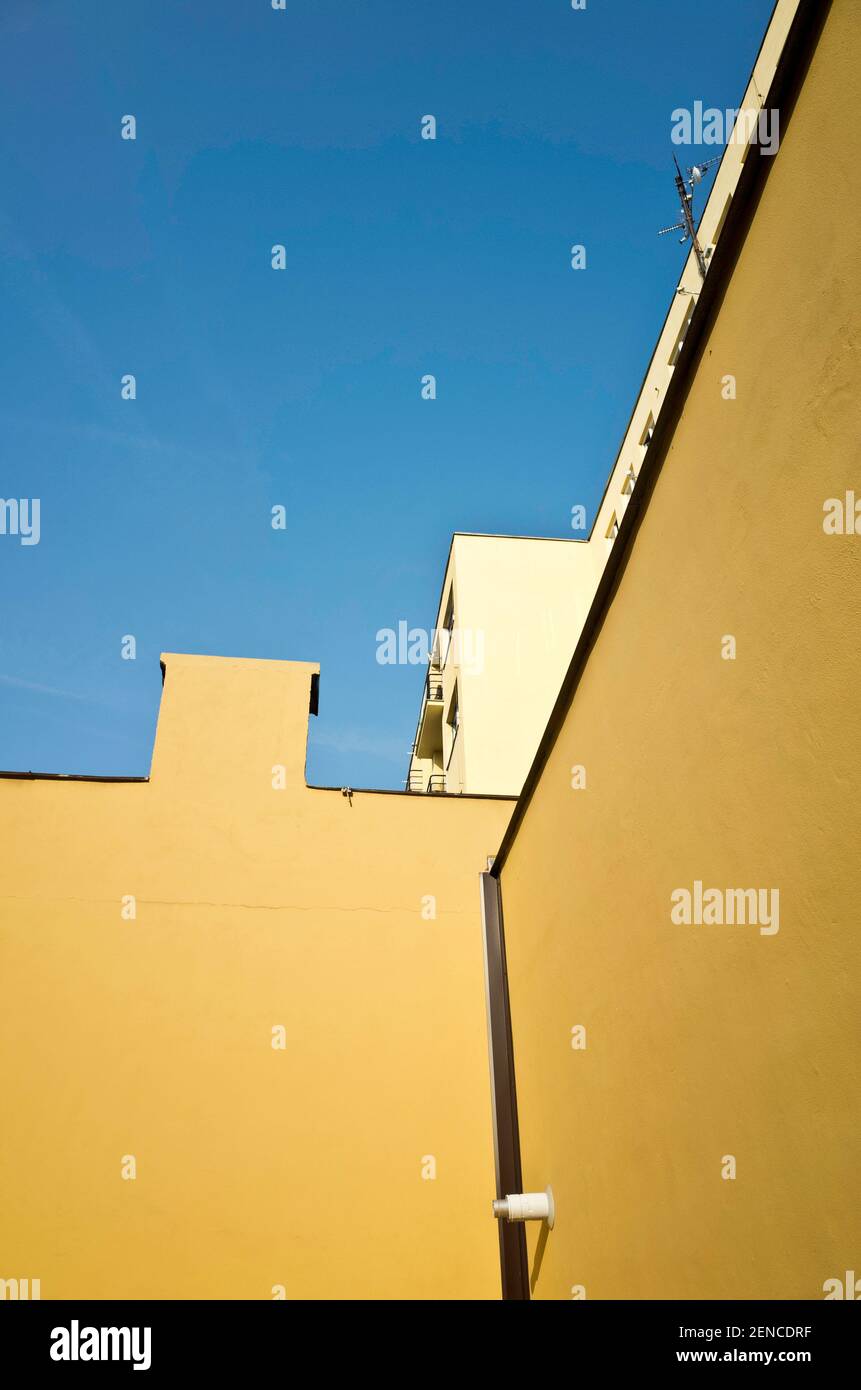 architectural geometric minimalism concept Stock Photo