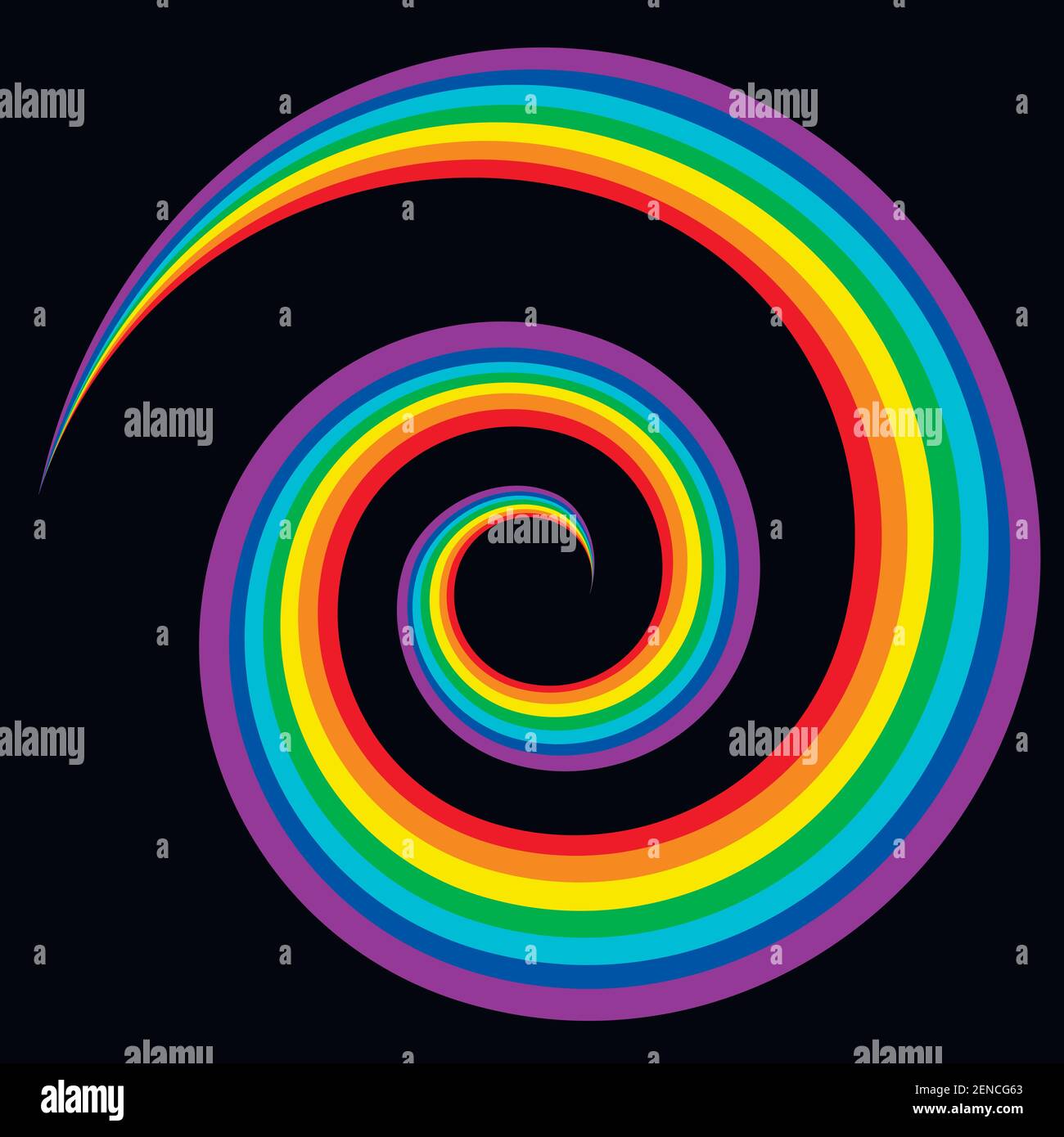 Spiral Spectra Rainbow Reflective Bodysuit